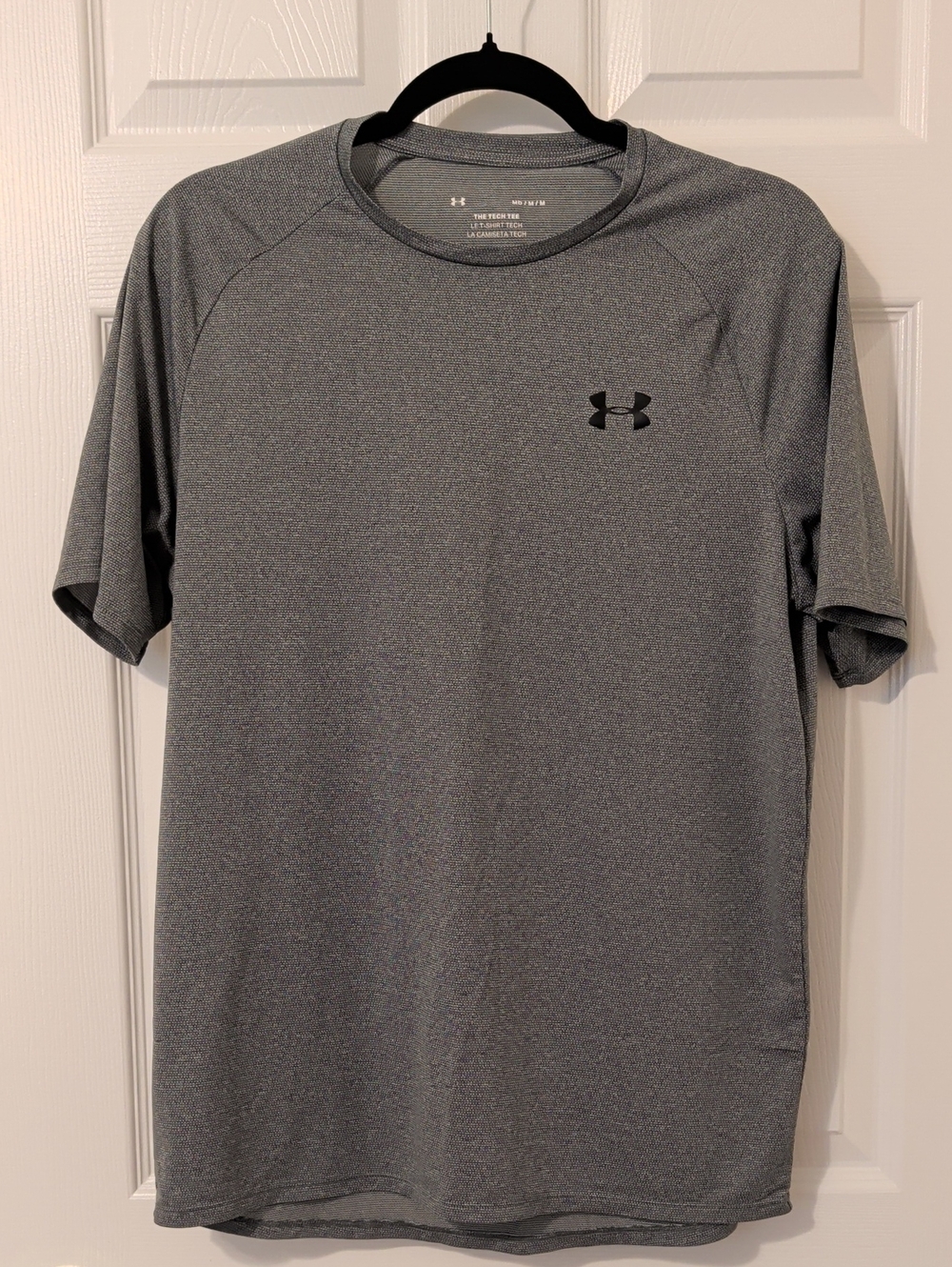 Under Armour Men's Heather Grey Short Sleeve Performance Tee